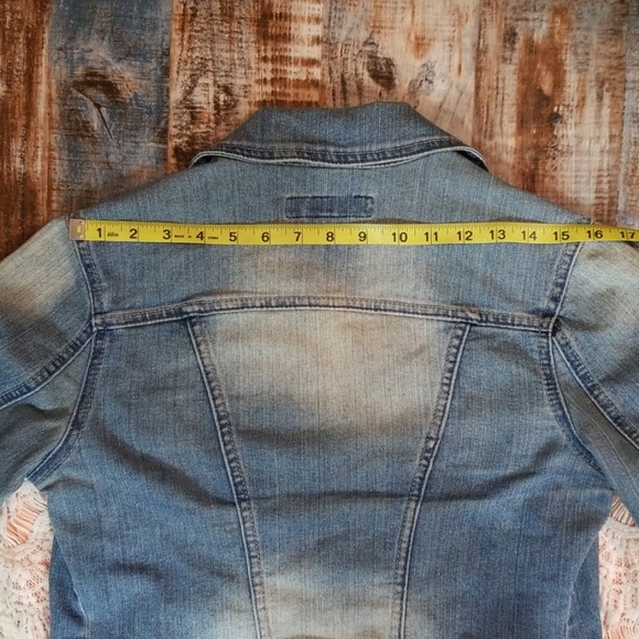 Paris Blues Denim Jacket Size S - Picture 7 of 7